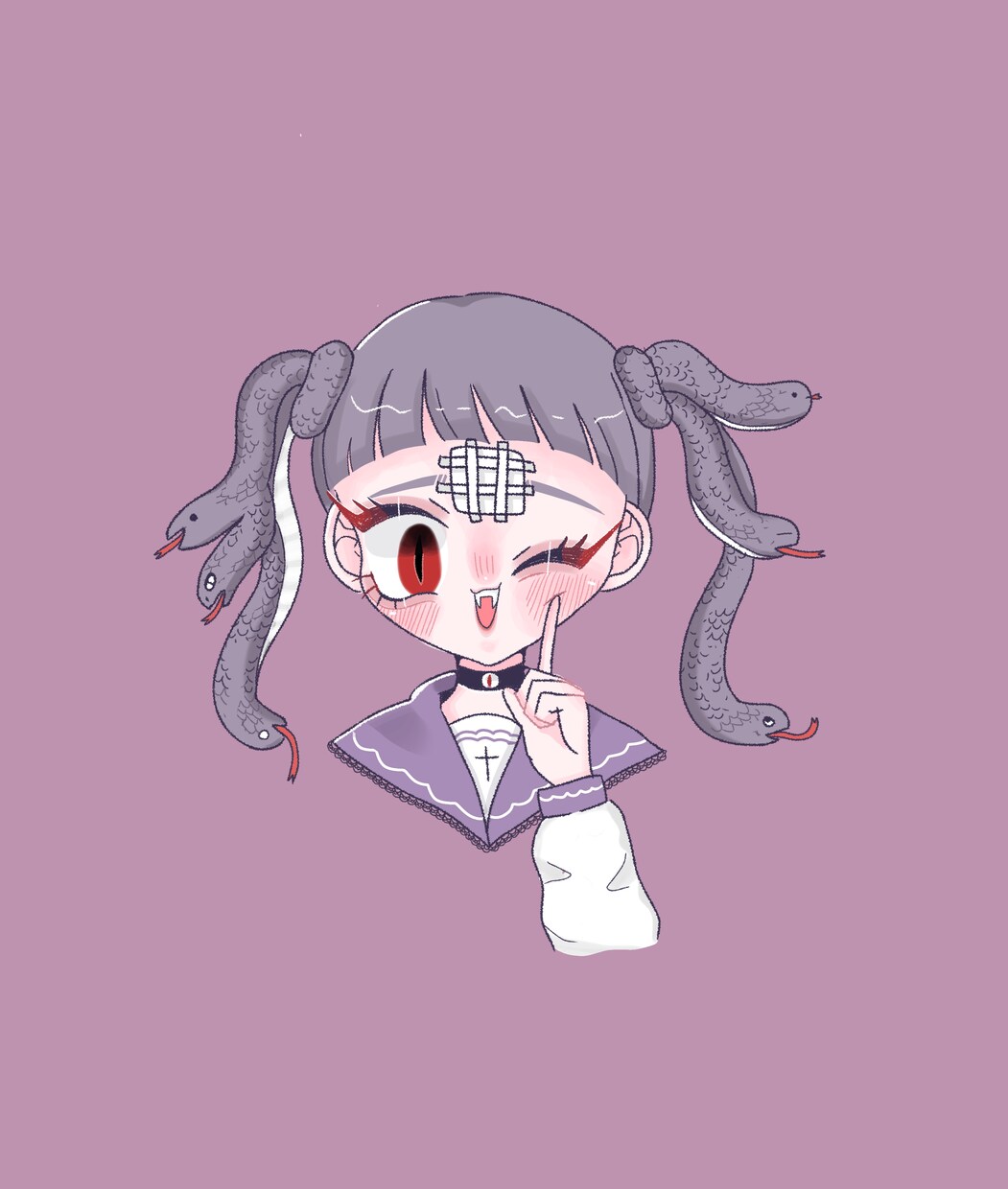 SNSのアイコン描きます ダーク、ゆめかわなど可愛い女の子が得意です♡ イメージ5