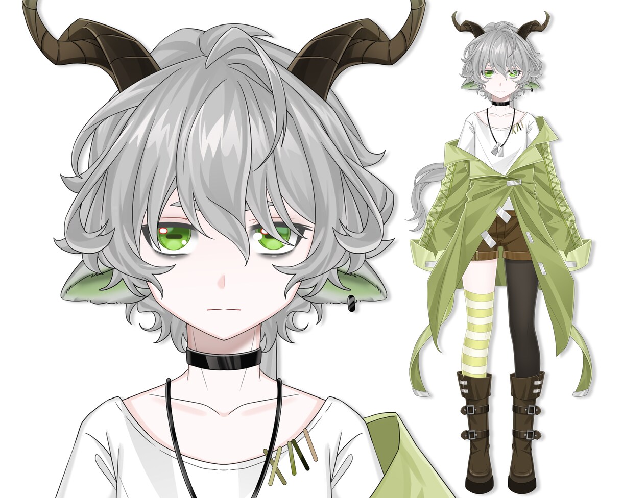 初心者歓迎！Vtuberモデル制作します 表情差分・ロゴ・SDキャラ対応｜デビュー応援プラン イメージ5