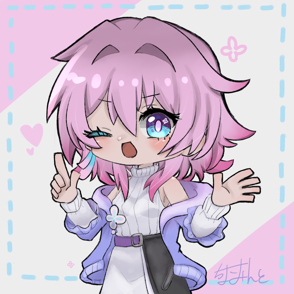 デフォルメキャラ描きます オリジナルから既存のキャラをデフォルメキャラで描きます！！ イメージ2