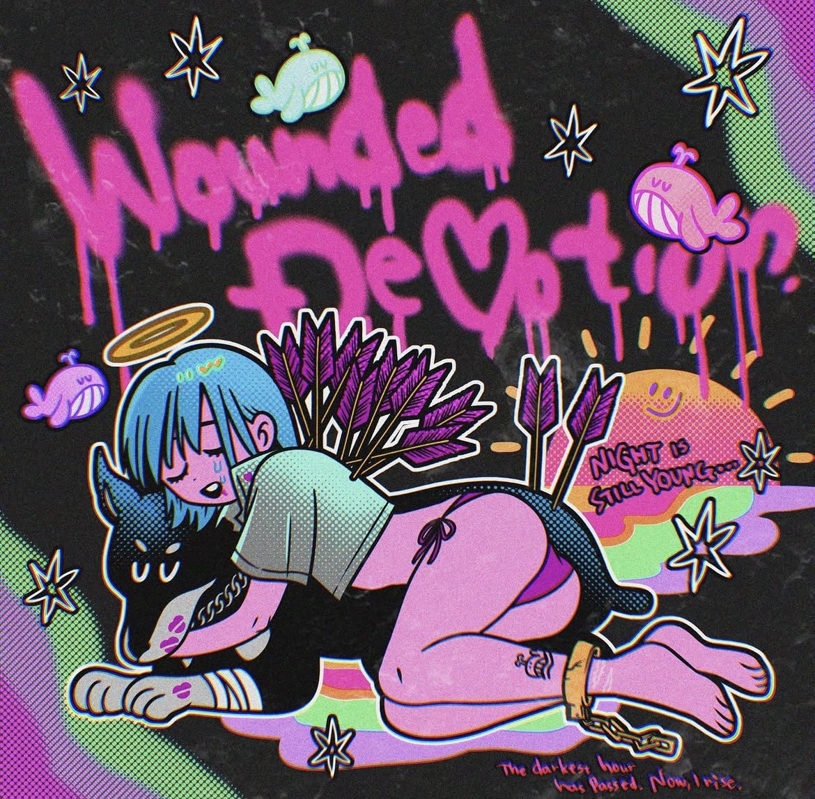 CDジャケットやグッズなどのイラストを描きます ストリートな雰囲気が好きな方へ！ イメージ4