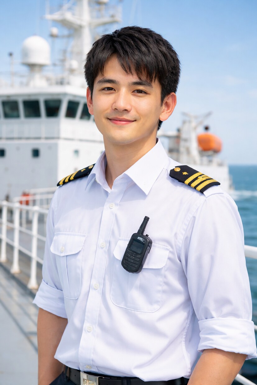 船に乗る海の男｜落ち着いて話を聞く電話相談します 修羅場を知る船乗り志望が、静かに話を聞きます イメージ1