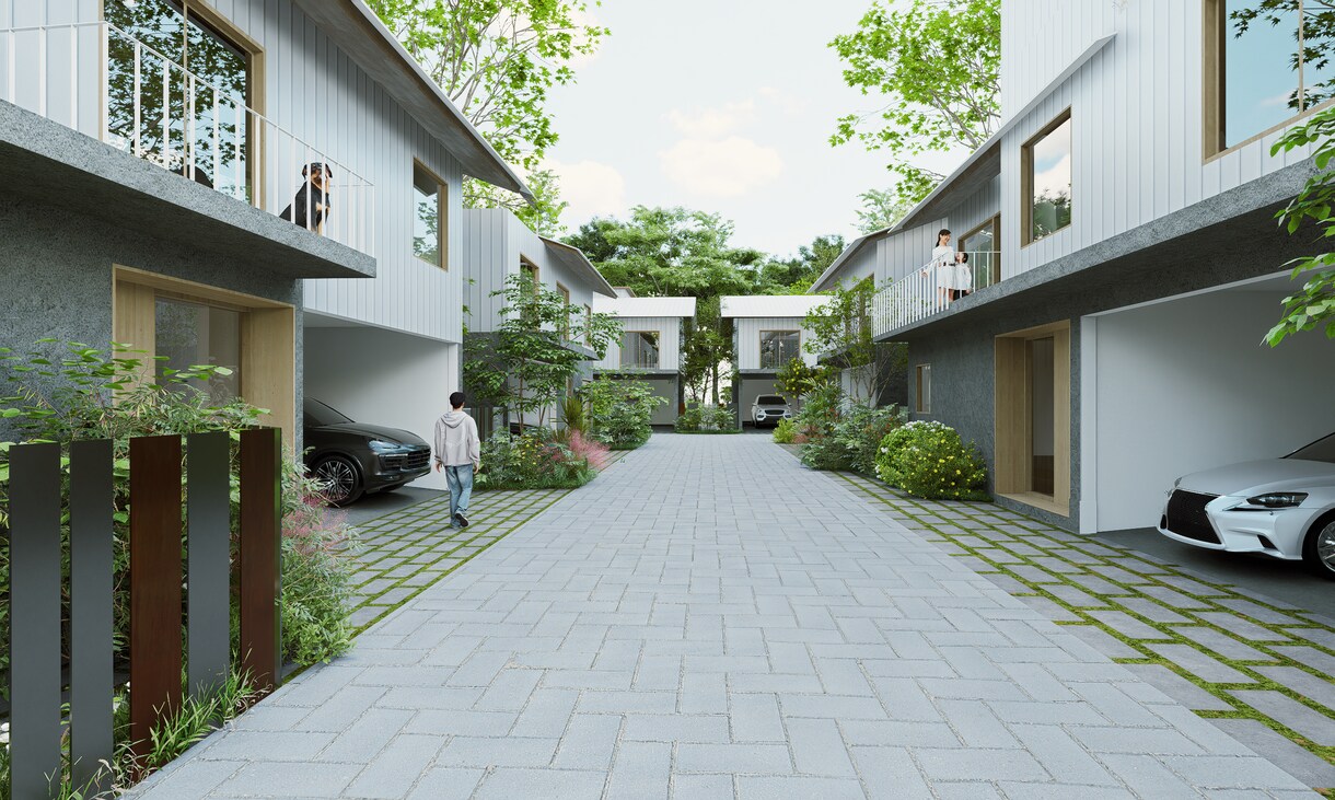 設計実務者が建築CG。ﾊﾟｰｽを制作します 設計意図をくみ取り、建築の魅力が伝わる一枚に仕上げます。 イメージ4
