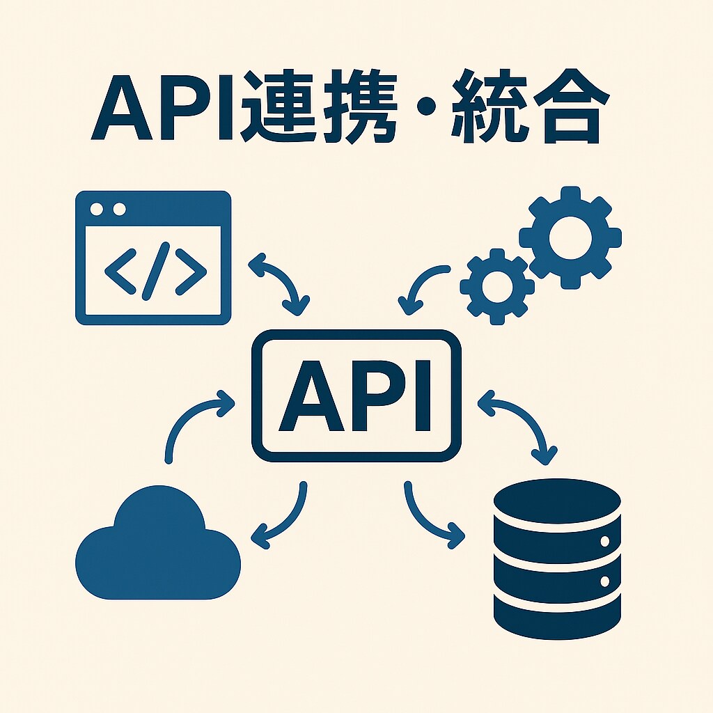業務効率UP！API連携・統合代行します Webサービス・社内ツールをAPIでつなぎます イメージ1