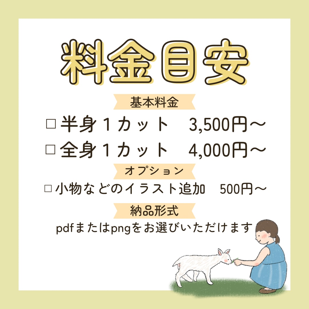 商用利用可！似顔絵作家のやさしいイラスト描きます 1カットから依頼可！ビジネスでのご利用にも対応します イメージ3