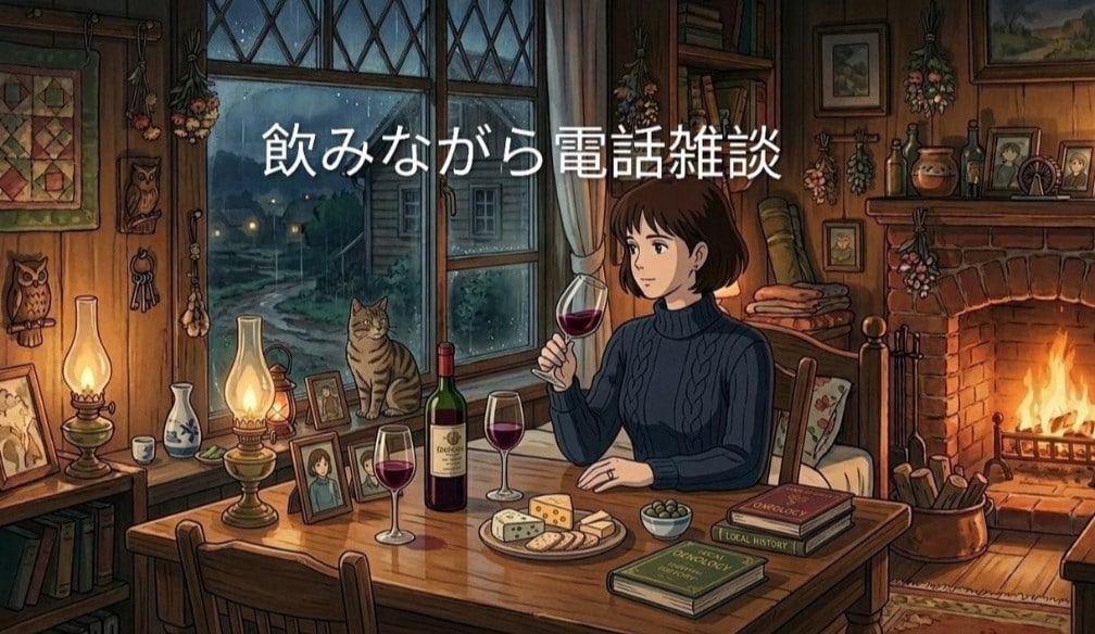 関西弁の私と飲み雑談❥好きな物飲みながら雑談します 好きな飲み物飲みながら電話雑談/関西弁で楽しくお話します♡♡ イメージ4