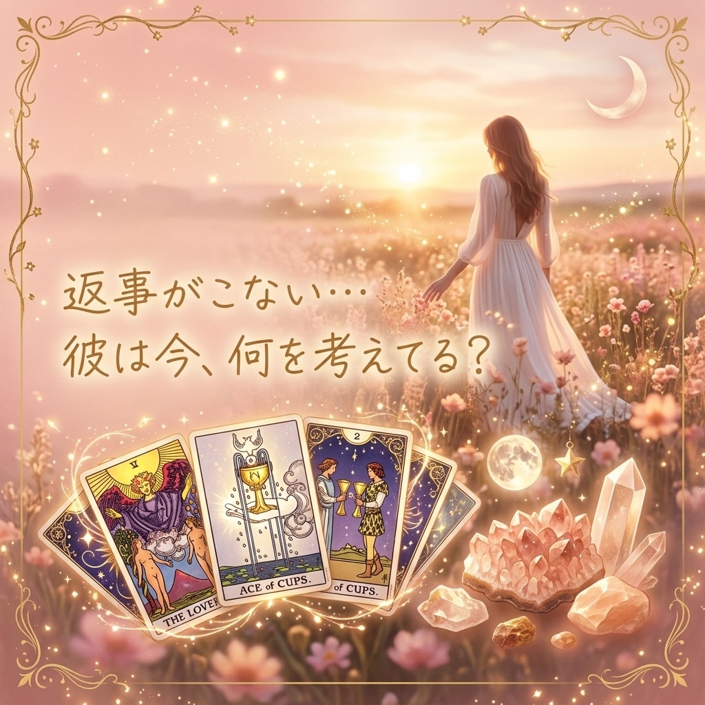 タロット×チャネリングで相手の気持ちを鑑定します あの人の本音を、霊感とタロットでお届けします イメージ2