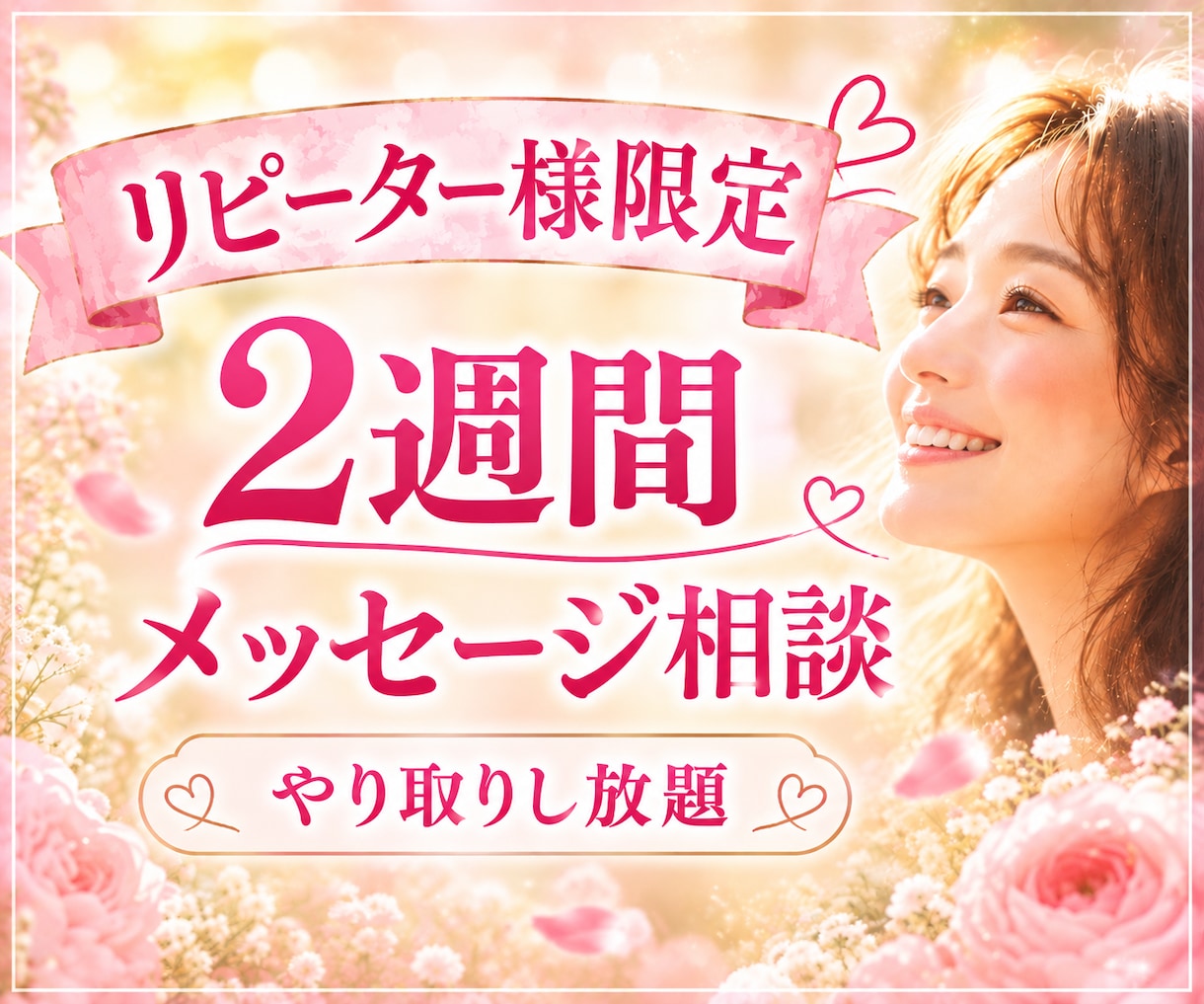 もう一度、前を向くためのメッセージを届けます 【リピーター様用】前に進めないとき、心に希望をお伝えします。 イメージ1
