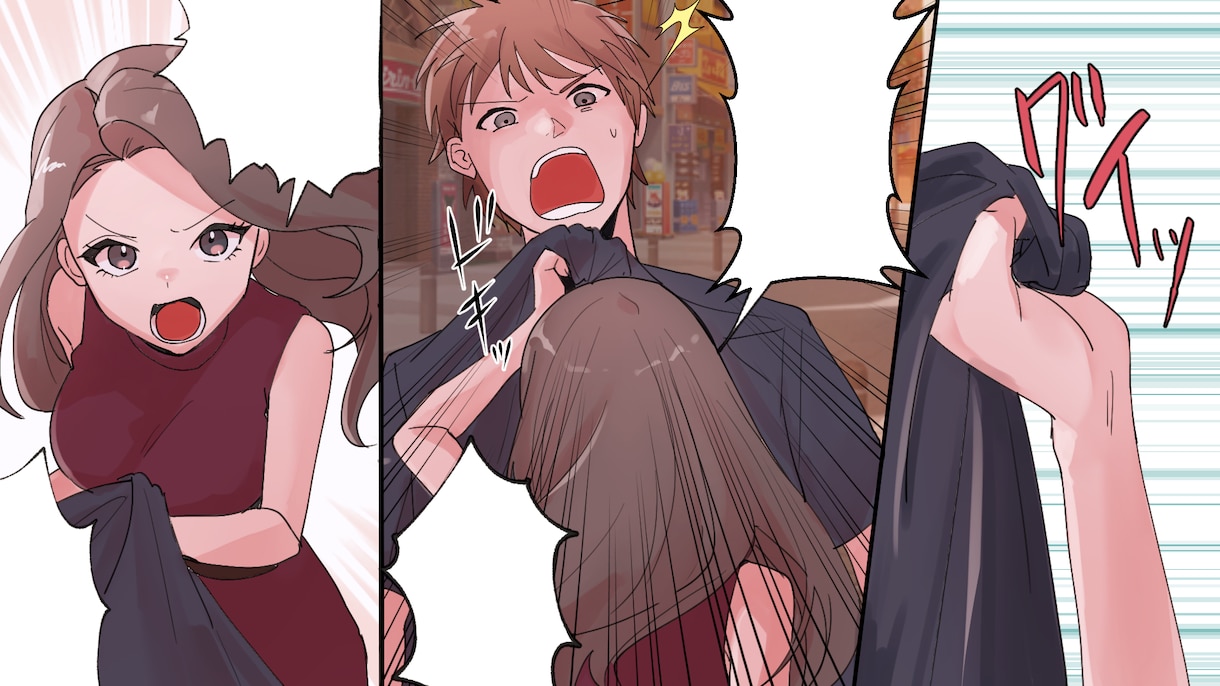 LP・冊子用・YouTubeなど！漫画描きます 表情豊かにかわいく仕上げます☆ イメージ7