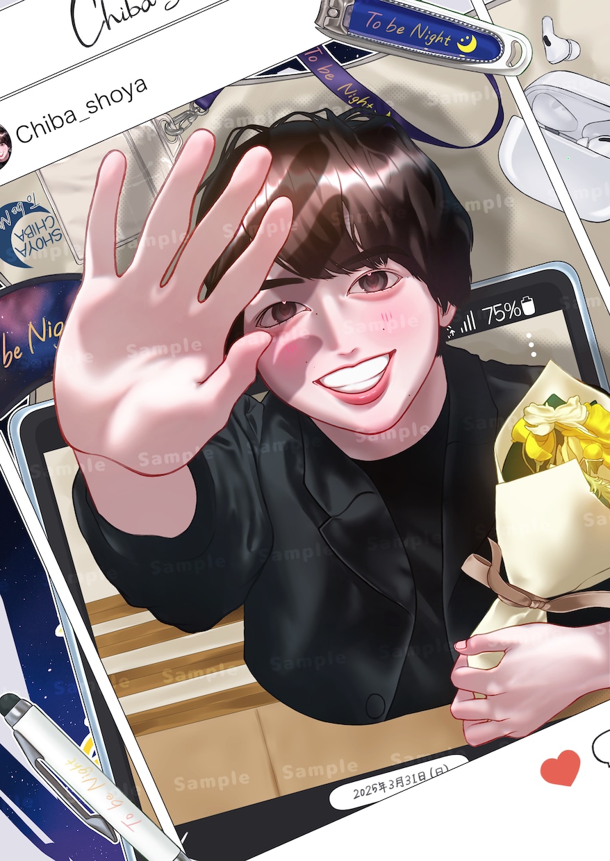 商用利用OK❕アイコン､ヘッダー等身お描きします あなただけのイラストをお届けいたします❕ イメージ1