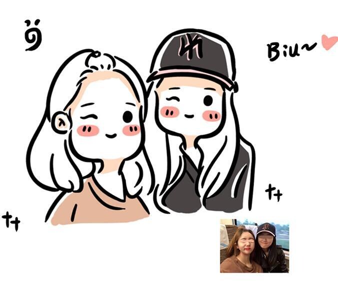 ガチャ風SNSアイコン、似顔絵、イラストを描きます 写真を元にガチャ風のかわいい絵に致します。短時間で納品可能。 イメージ3