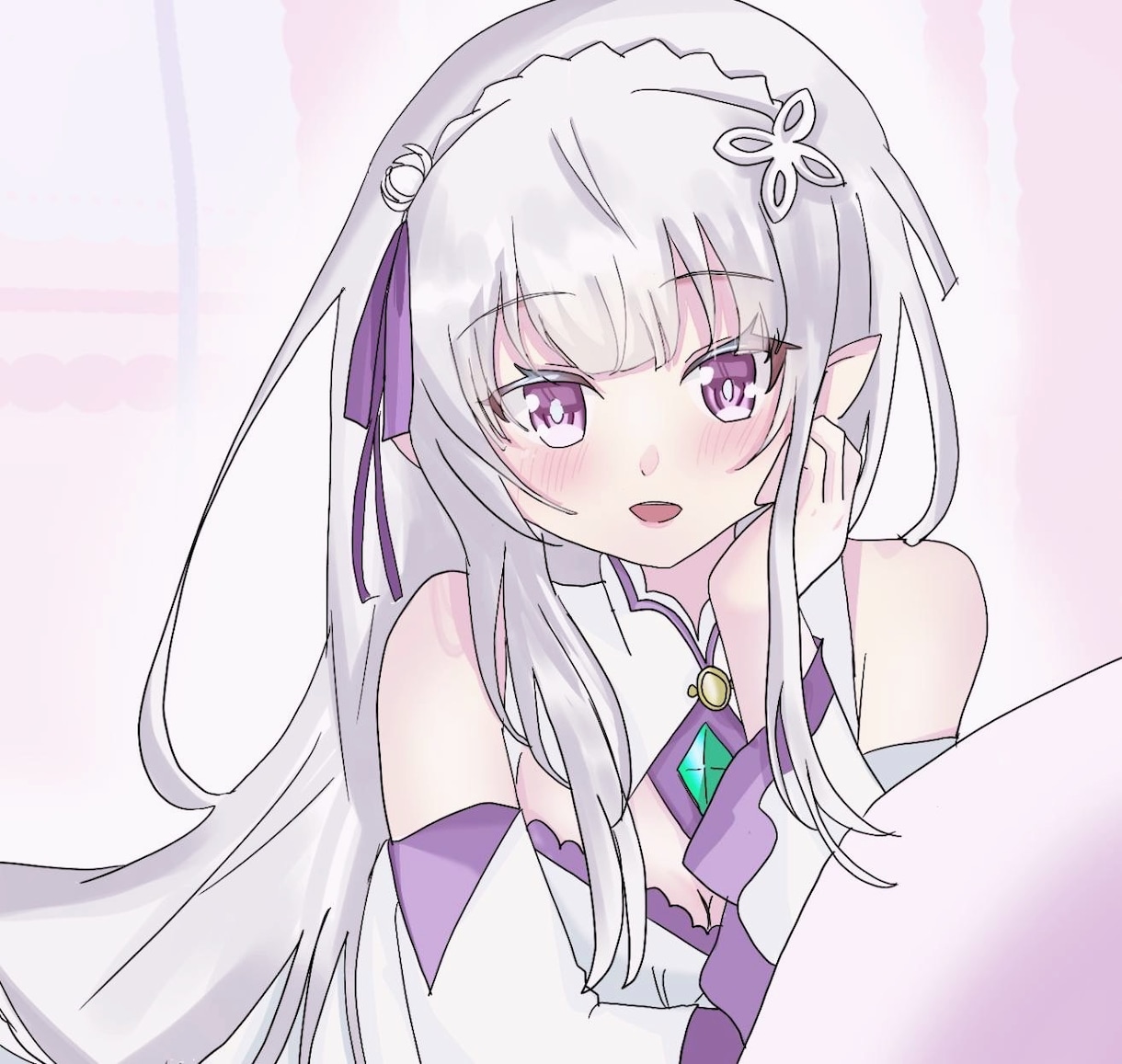 最短当日納期】可愛い目を引く女性イラスト描きます 納品最短1日！実績作りのためお安く引き受けます イメージ1