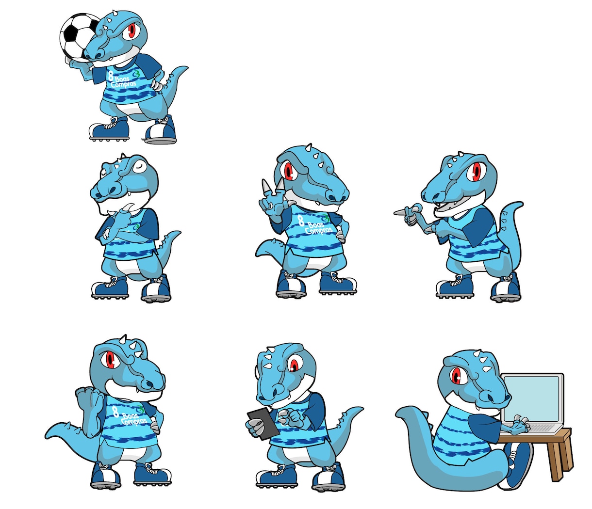 お店やサークルのキャラクター作製します オリジナルキャラクターを作製した企業様・個人様 イメージ4