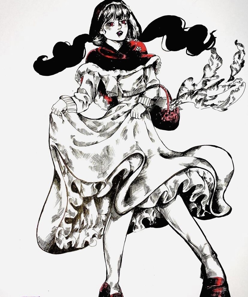 初心者大歓迎！女性のイラストを赤ペン、添削致します 女性らしい体が描けない等のお悩みを解決するお手伝い致します！ イメージ2