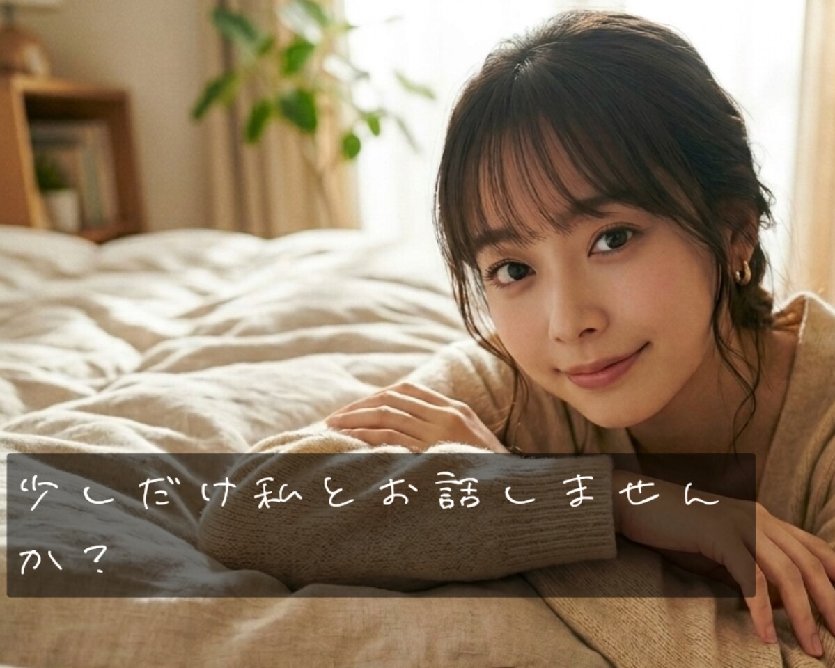 ちょっとしたスキマ時間、あなたの話相手になります なんか誰かと話したい気分～なそこのあなた！ぜひお話ししましょ イメージ1