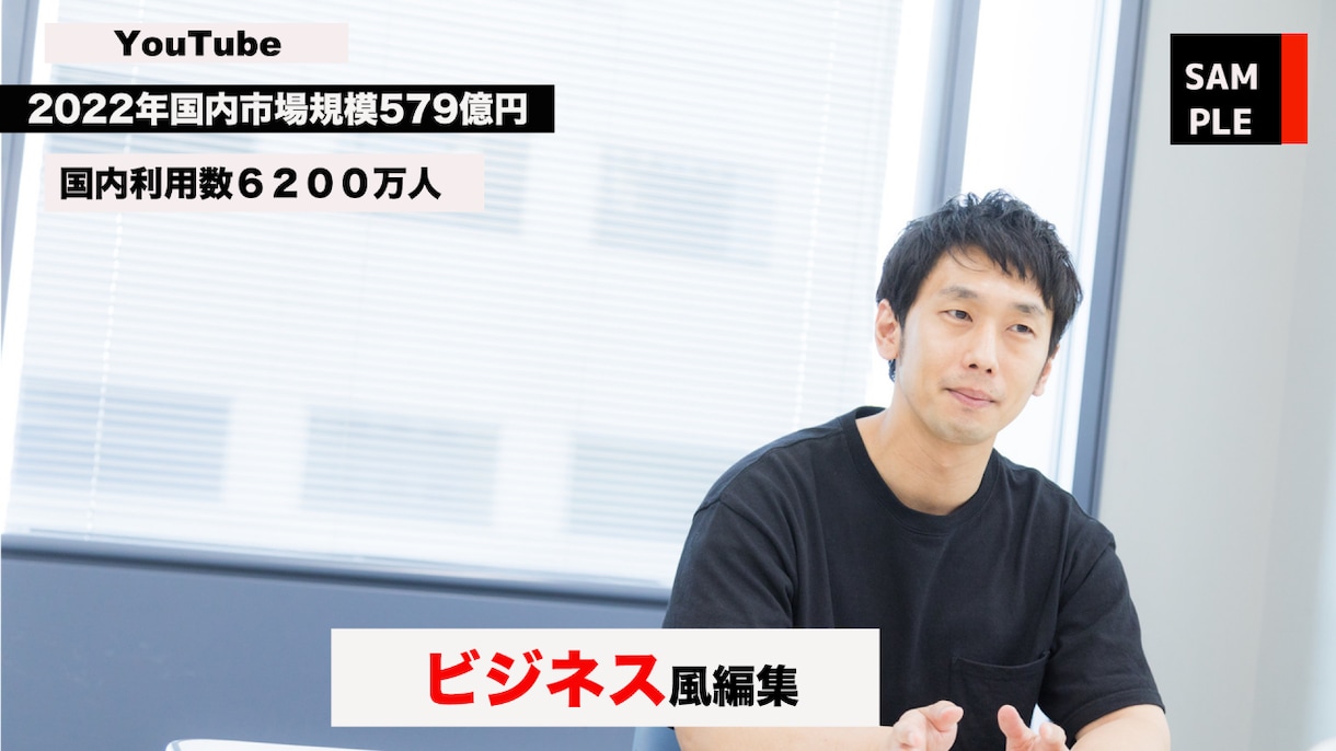 YouTube動画編集ます 用途に合った動画を編集します！ イメージ2