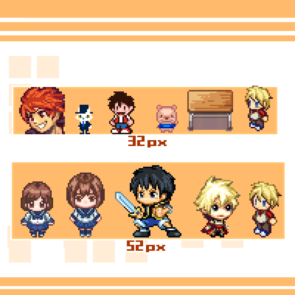 ドット絵作成します ゲーム・アニメーション・SNSなど幅広いテイストで制作 イメージ2