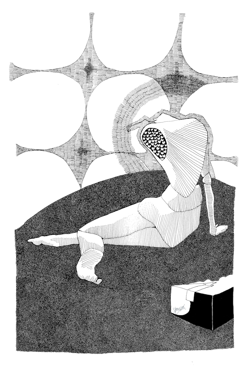 挿絵のようなペン画作成します 繊細な背景付で世界観を演出°˖✧˖ イメージ3