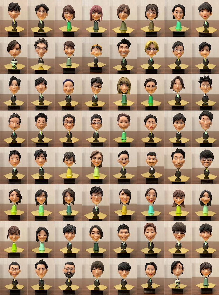 写真から似顔フィギュアを作製します 結婚式や一味違ったプレゼントにもってこいです！！ イメージ2