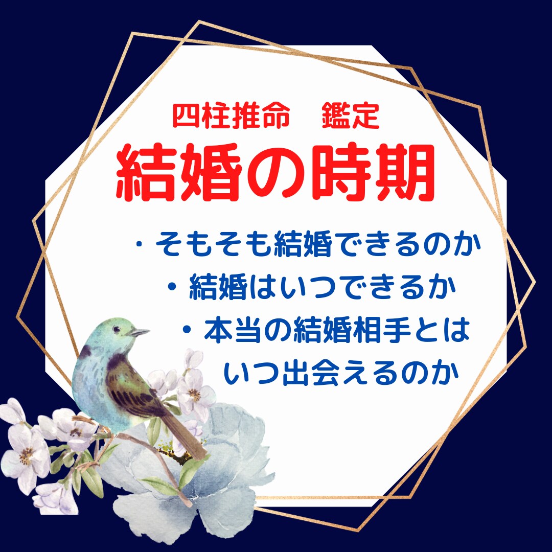 リピーター様☆☆四柱推命鑑定＆婚活コンサル致します 追加のサポート★全コース対象￥1.000限定（友人・知人含） イメージ3
