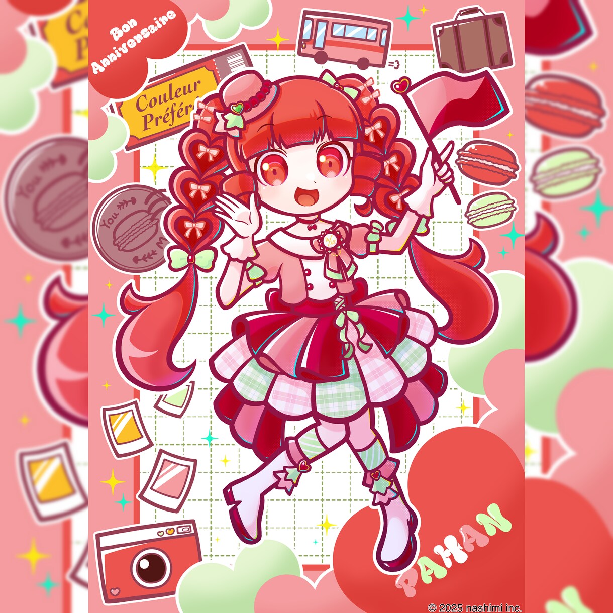 ポップで元気!!キャラクターイラストを描きます アイコンからキービジュアルまで対応できます イメージ10