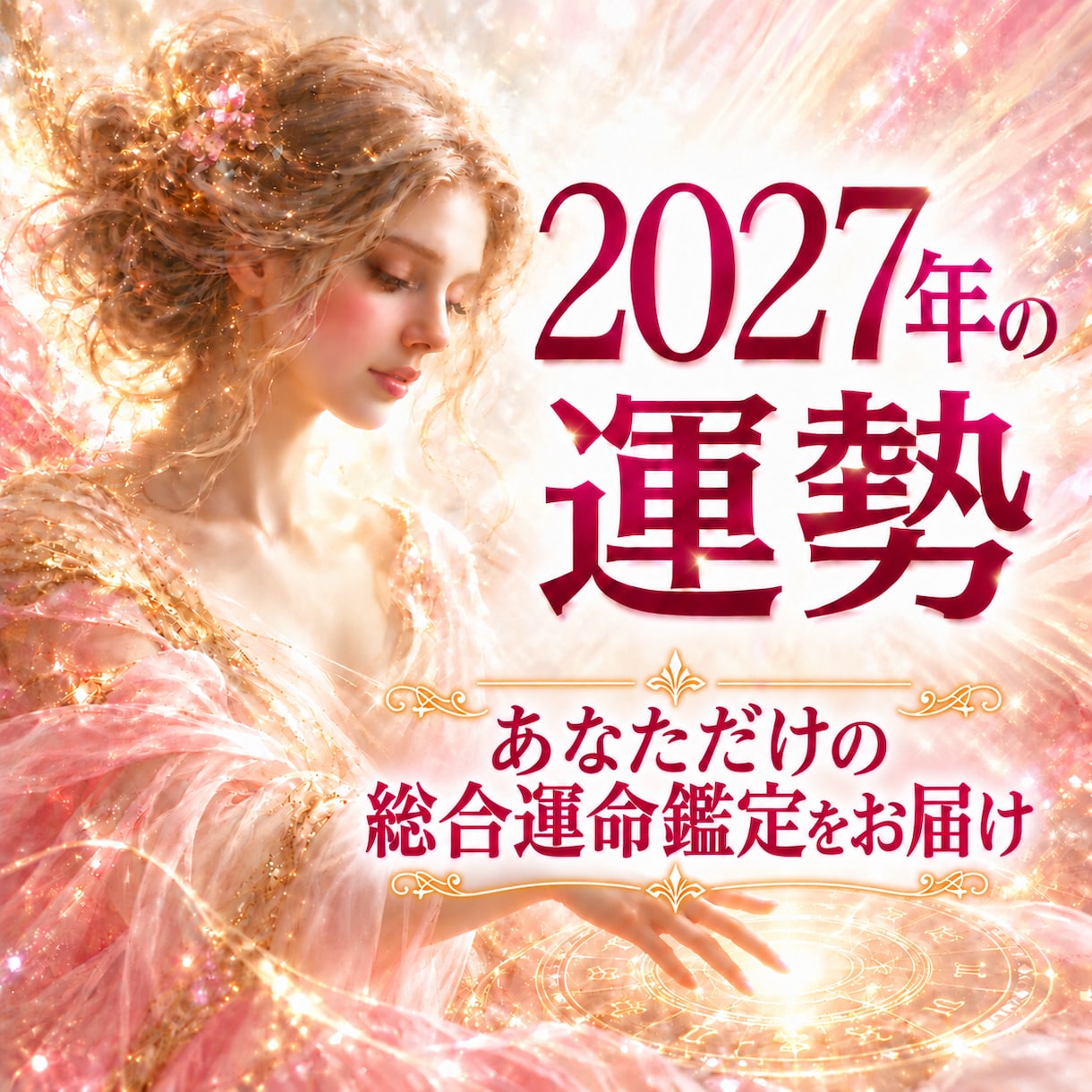 2027年を好転へと導くこれからの道筋を鑑定します 一年を心地良く進むための流れと、大事なポイントをお伝えします イメージ1