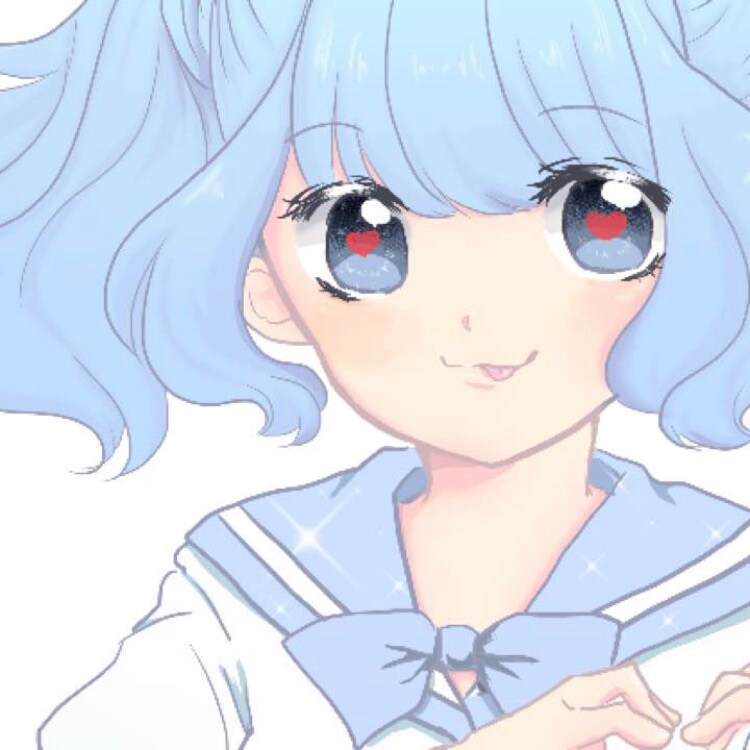 可愛い女の子のイラスト描きます SNSのアイコンが欲しい！という方向け イメージ1