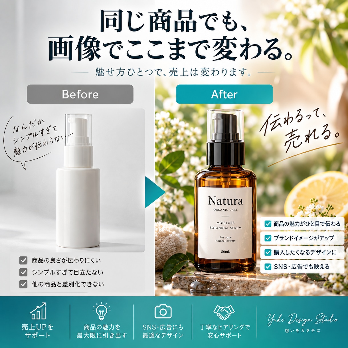 Amazon・楽天などのEC商品画像を制作します イメージが曖昧でもOK。商品の魅力が伝わる画像に仕上げます イメージ10