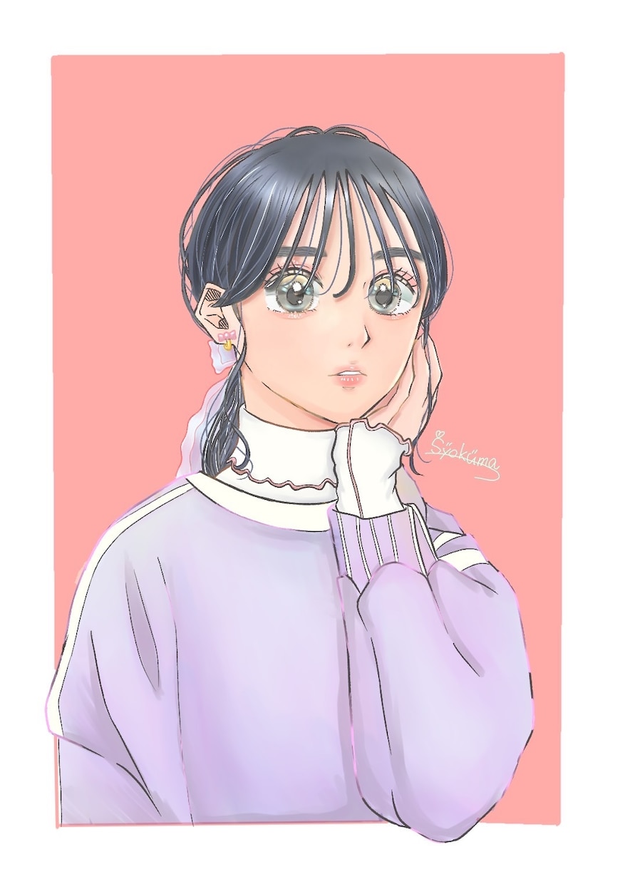 可愛い女の子描きます 少女漫画系の可愛い女の子をかきあげます！ イメージ1