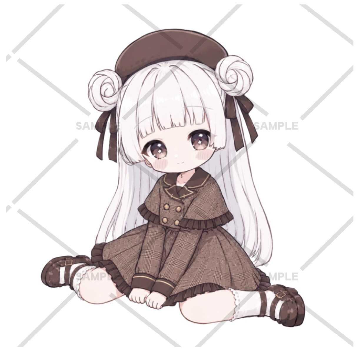 商用込み◎儚かわいいちびキャラ描きます 実績作り10名限定価格です♡♪ イメージ7