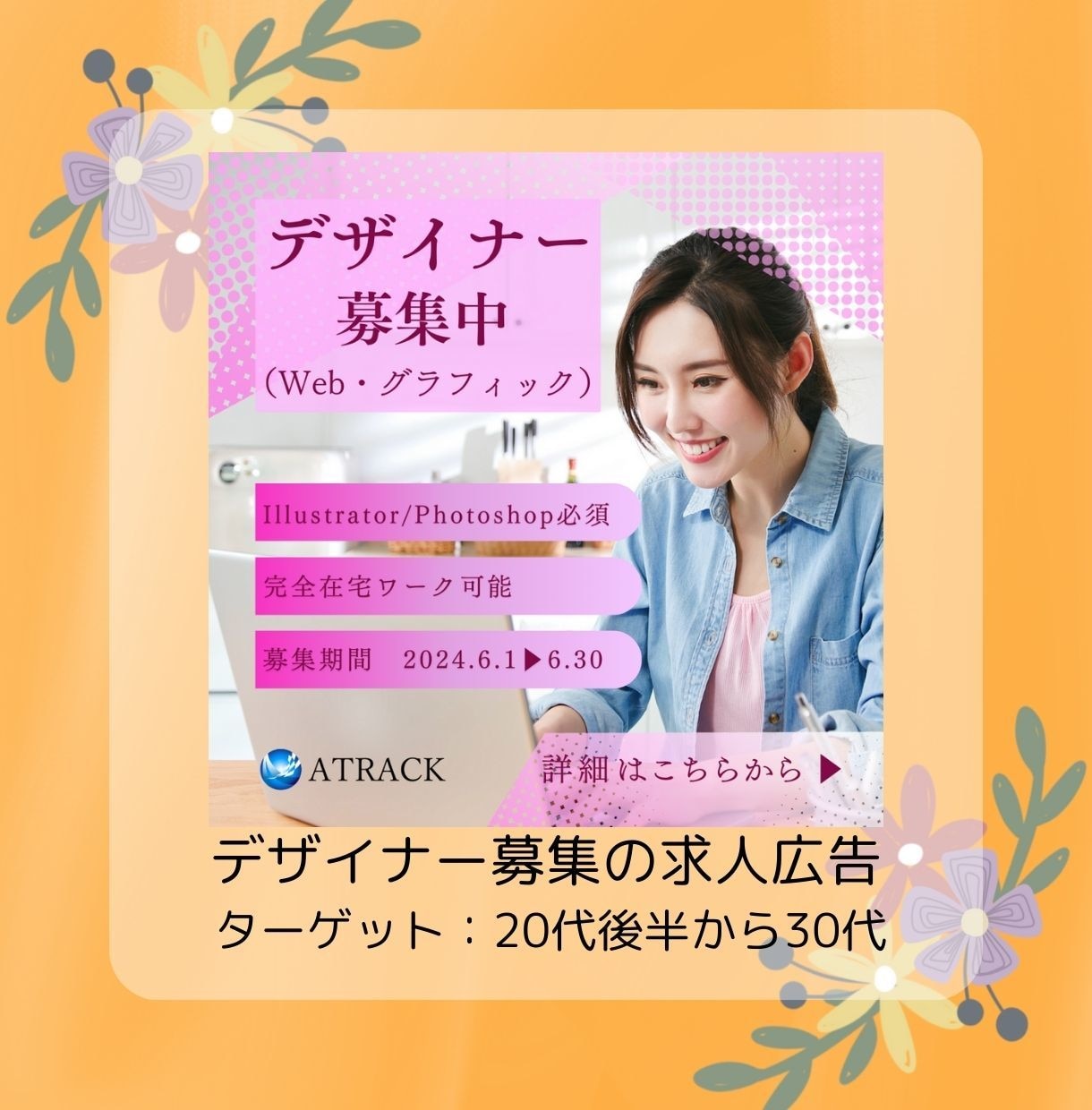 修正無制限でバナー制作いたします 一緒に作り上げていく仲間のデザイナーをお探し方へ イメージ2