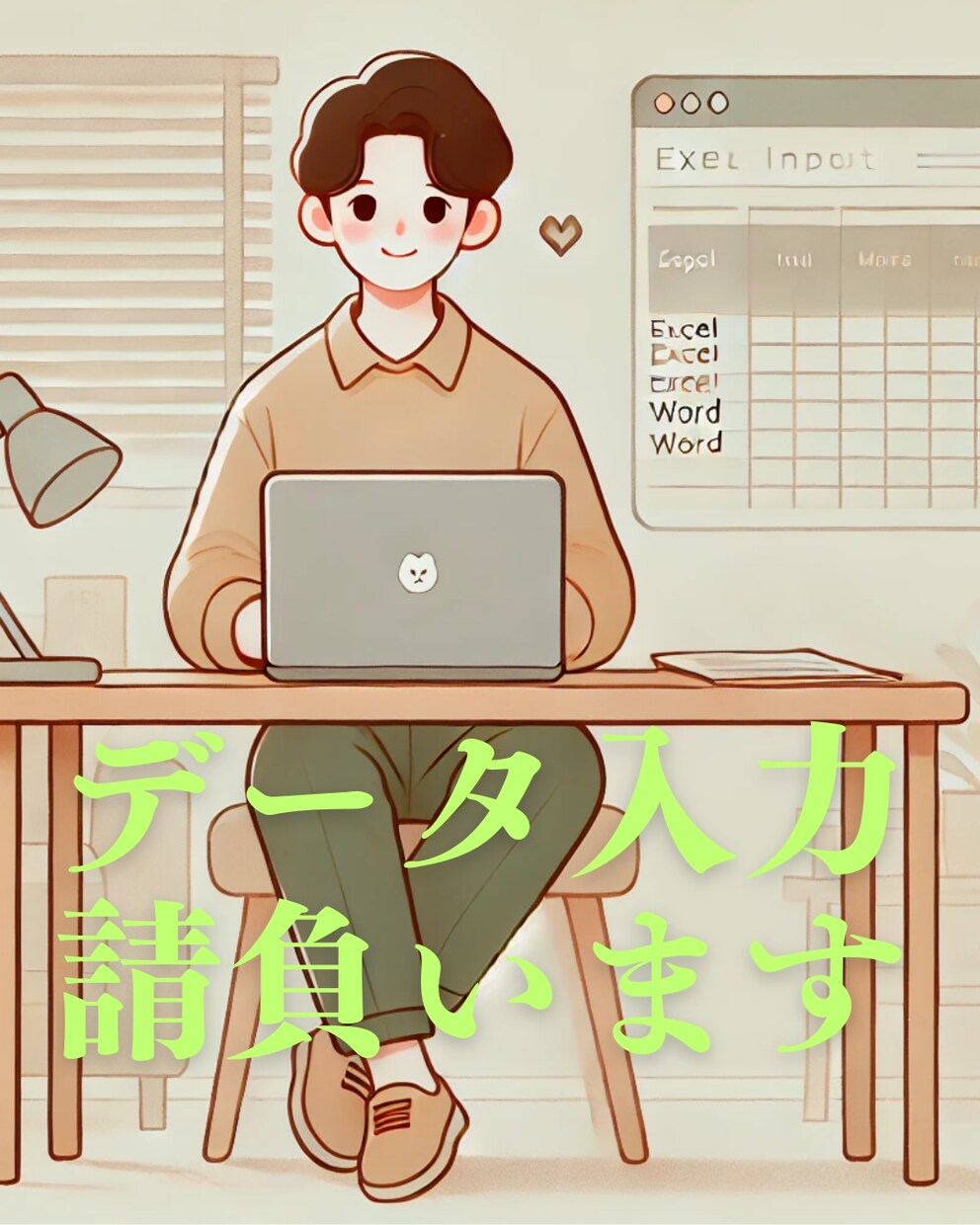 PDF手書きデータを丁寧にExcel入力します Excel・Word対応｜面倒な入力をおまかせ！ イメージ2