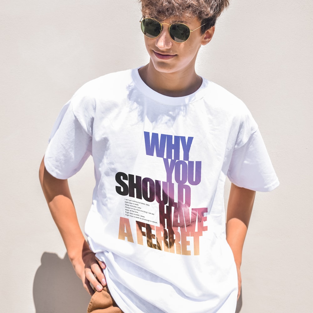 写真1枚でオリジナルのTシャツをデザインします かわいい・面白い・オシャレに着られるオンリーワンのグッズを！ イメージ8