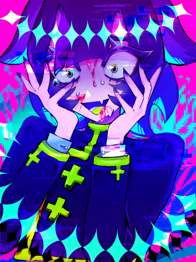 アイコンや等身などのイラストをお描き致します イラストをビビッドカラーで描きます！ イメージ2