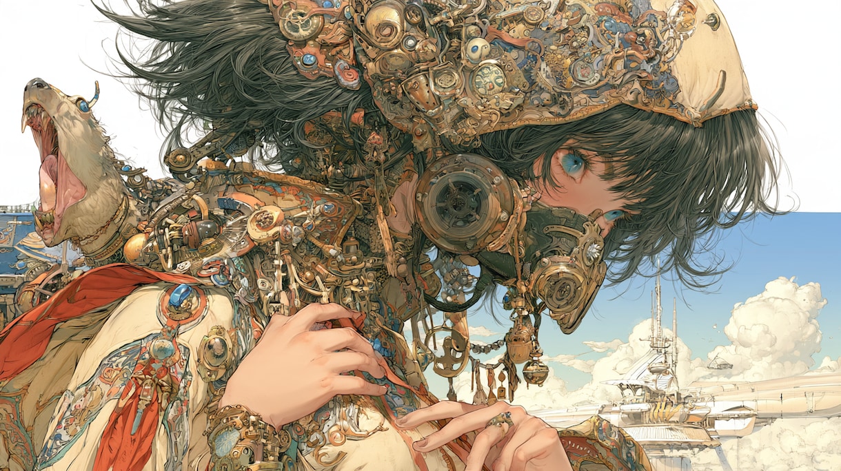 AIイラストの崩れや違和感を自然に修正します 気に入った一枚を、気に入ったまま完成させます イメージ3