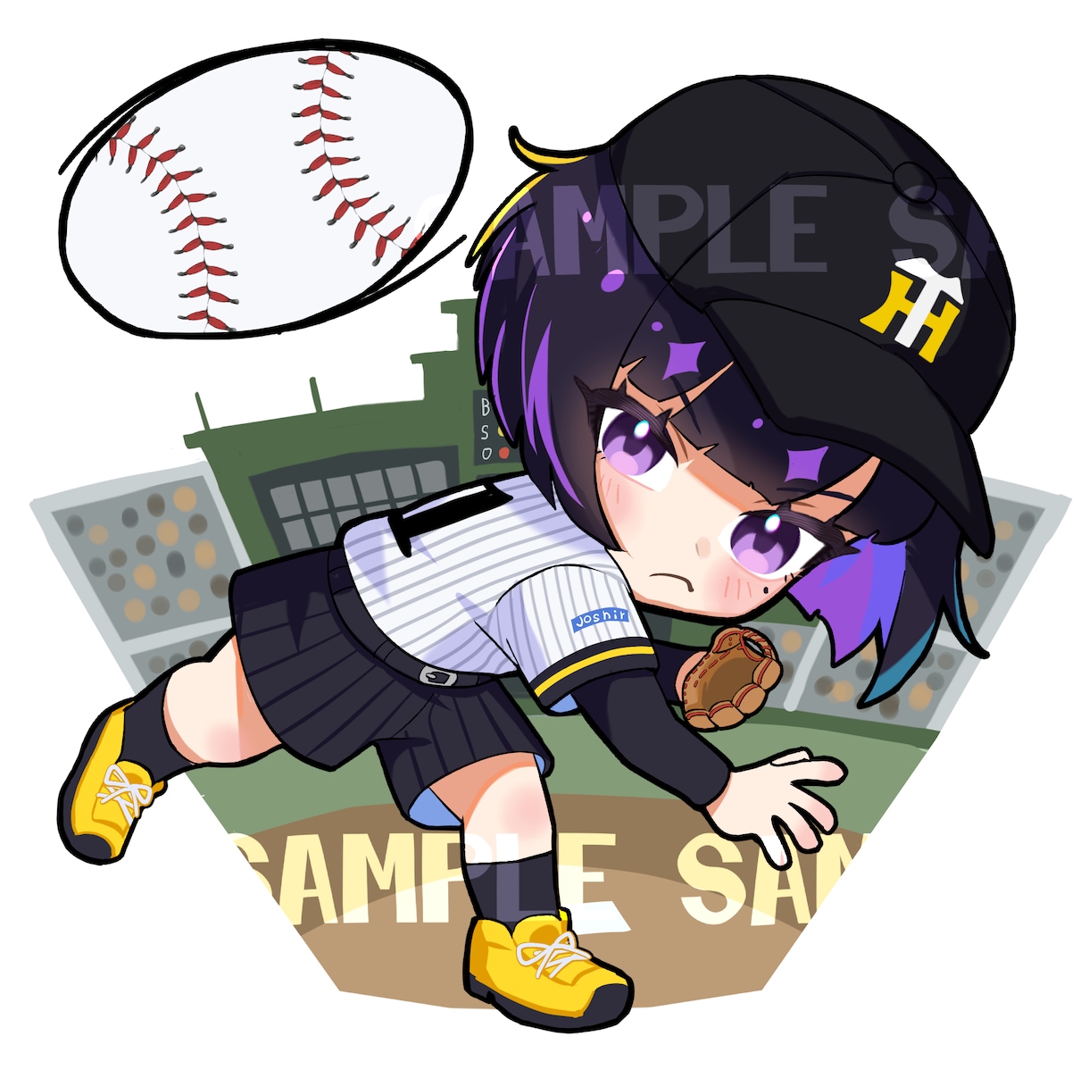 かわいいミニキャラ描きます アイコン・グッズに最適！SDキャラをお届けします イメージ6