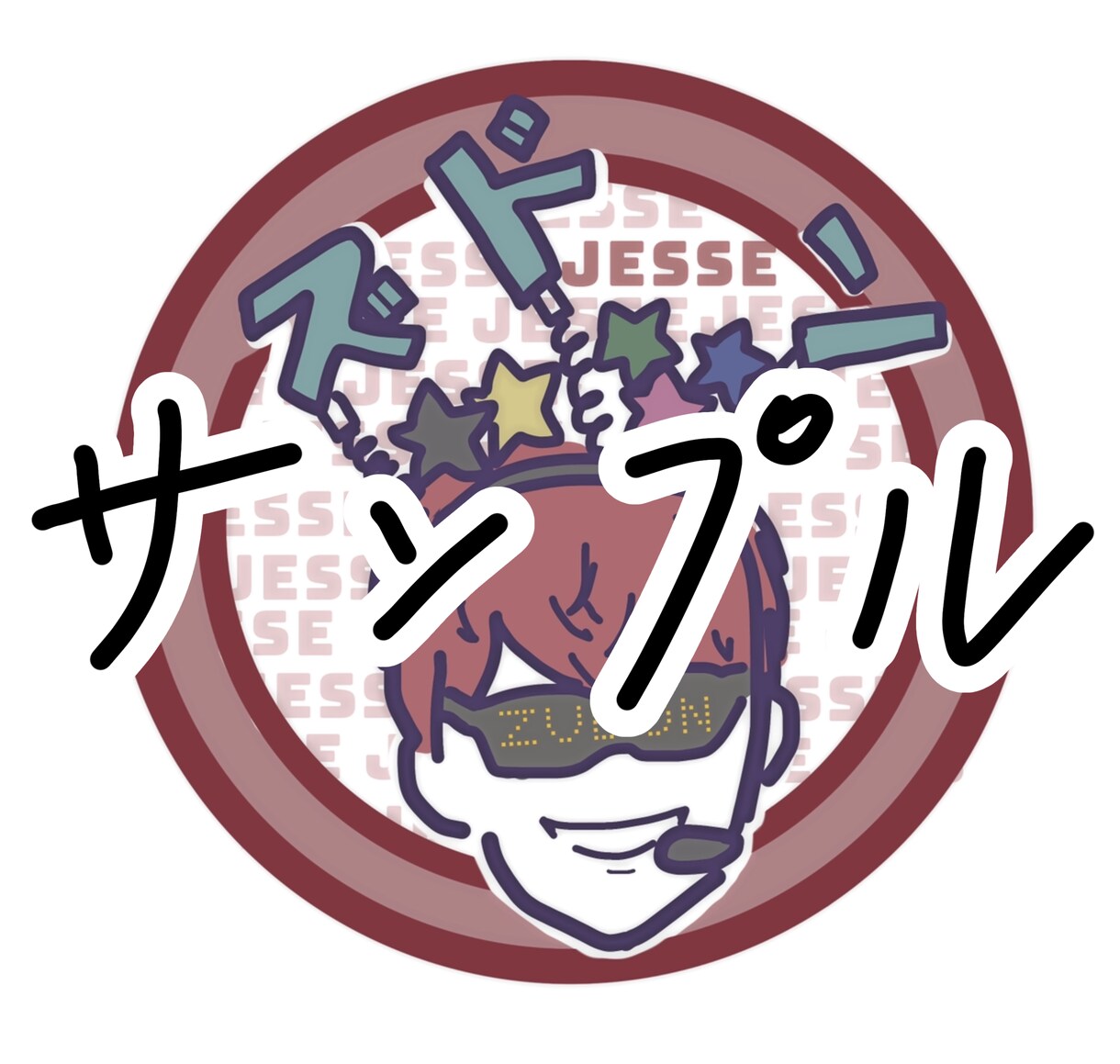 似顔絵、イラスト描きます 線画のようなシンプルでポップなイラストを書きます イメージ1