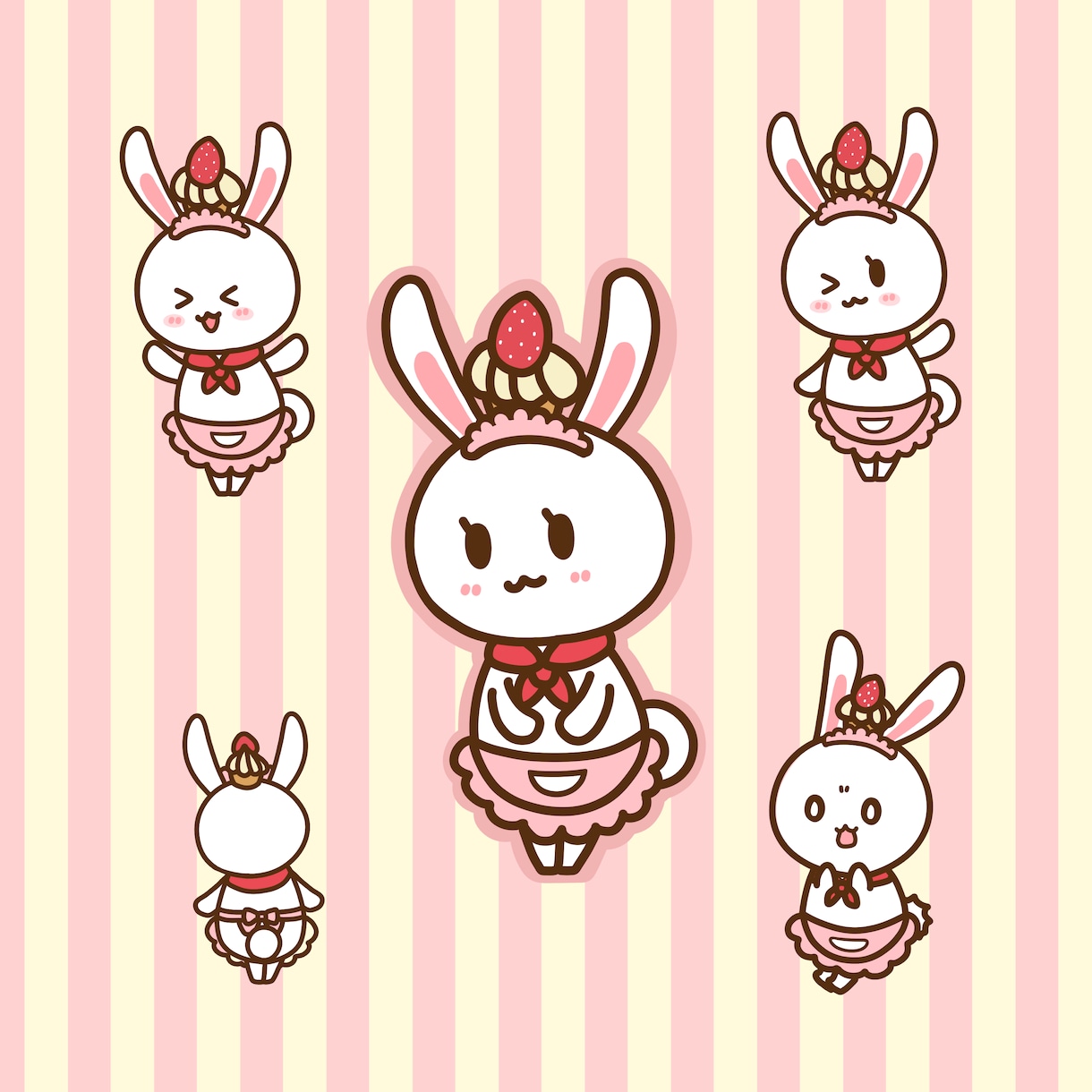 商用可！可愛いイラストやオリジナルキャラ作成します 商用利用OK♪SNSアイコンやHPにもピッタリ！ イメージ9