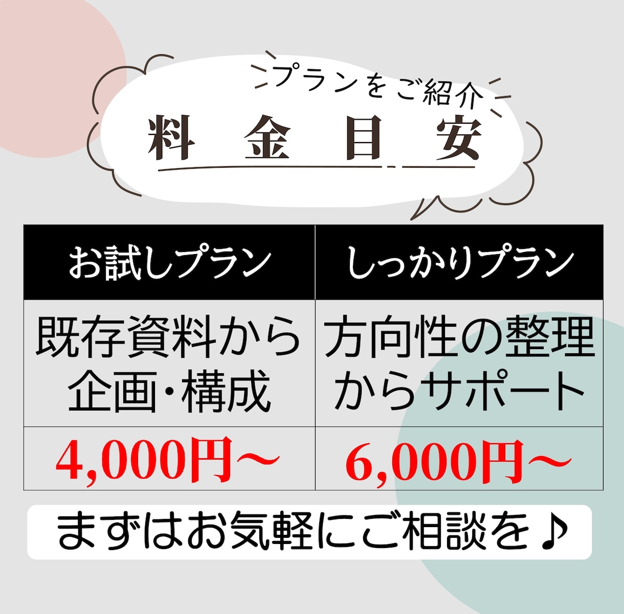 紙媒体やWebコンテンツの企画を提案、整理します 「何をどう伝える？」編集者による、企画・構成サポート♪ イメージ6