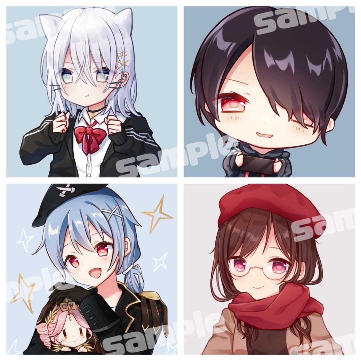 女の子中心！用途に合わせたイラスト制作いたします Vtuberや歌い手などの活動者様におすすめです！ イメージ6