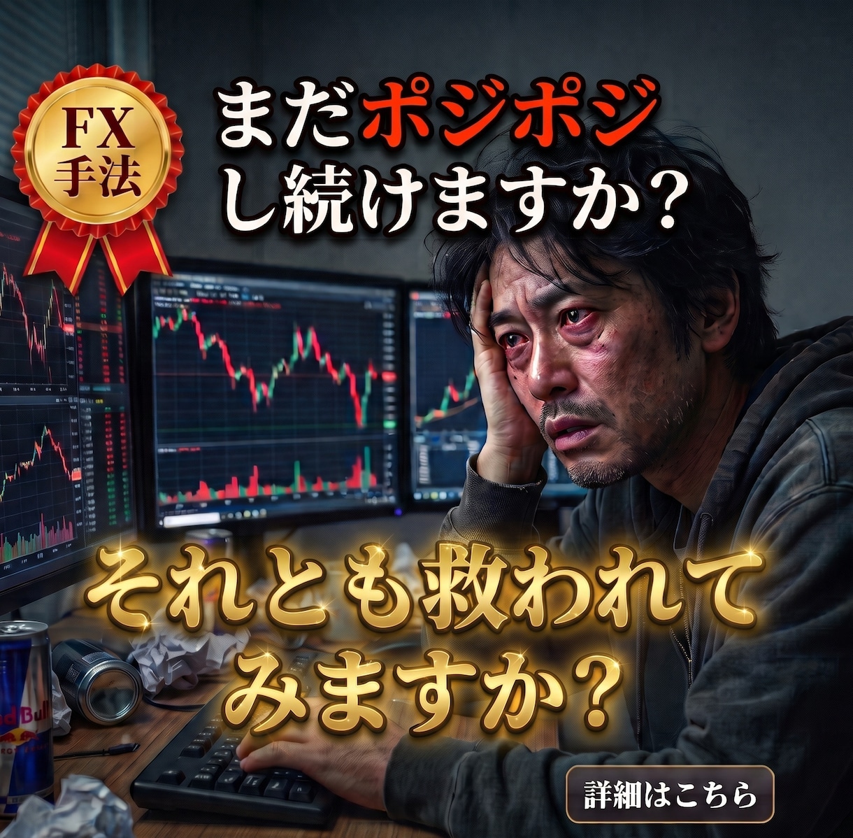 ポジポジ病患者を救ってきたFX無裁量手法を教えます 元大学教員（経済）で海外プロップ合格実績のあるプロがサポート イメージ1