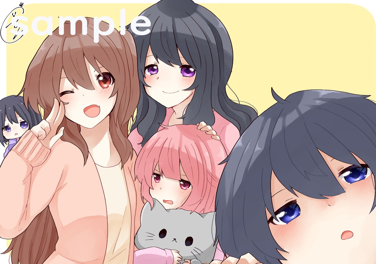 動画用イラスト描きます Youtube動画のサムネイル等にご使用ください！ イメージ3