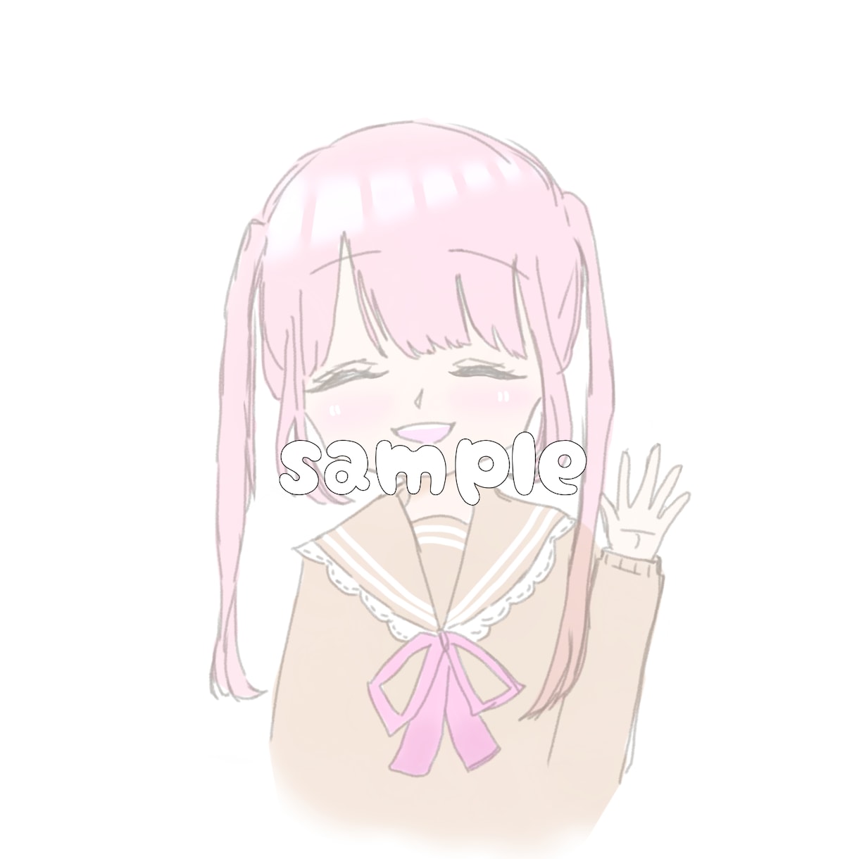 ゆるふわ、ミニキャライラスト描きます アイコンのイラストに〜最短2日で完成させます。 イメージ6