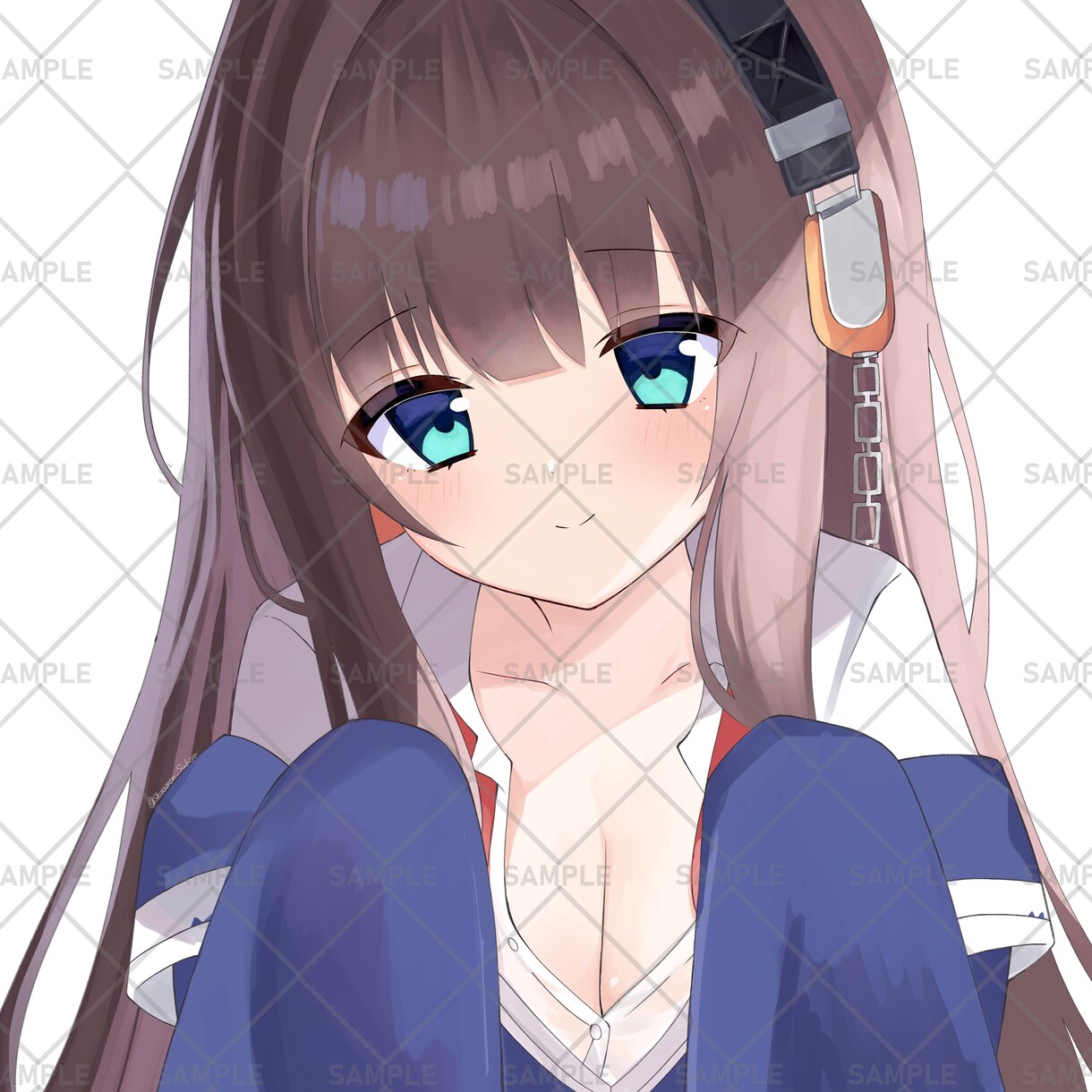 可愛いゆめかわ女の子を提供します かわいいイラストならお任せ下さい。早く丁寧に制作します！ イメージ4