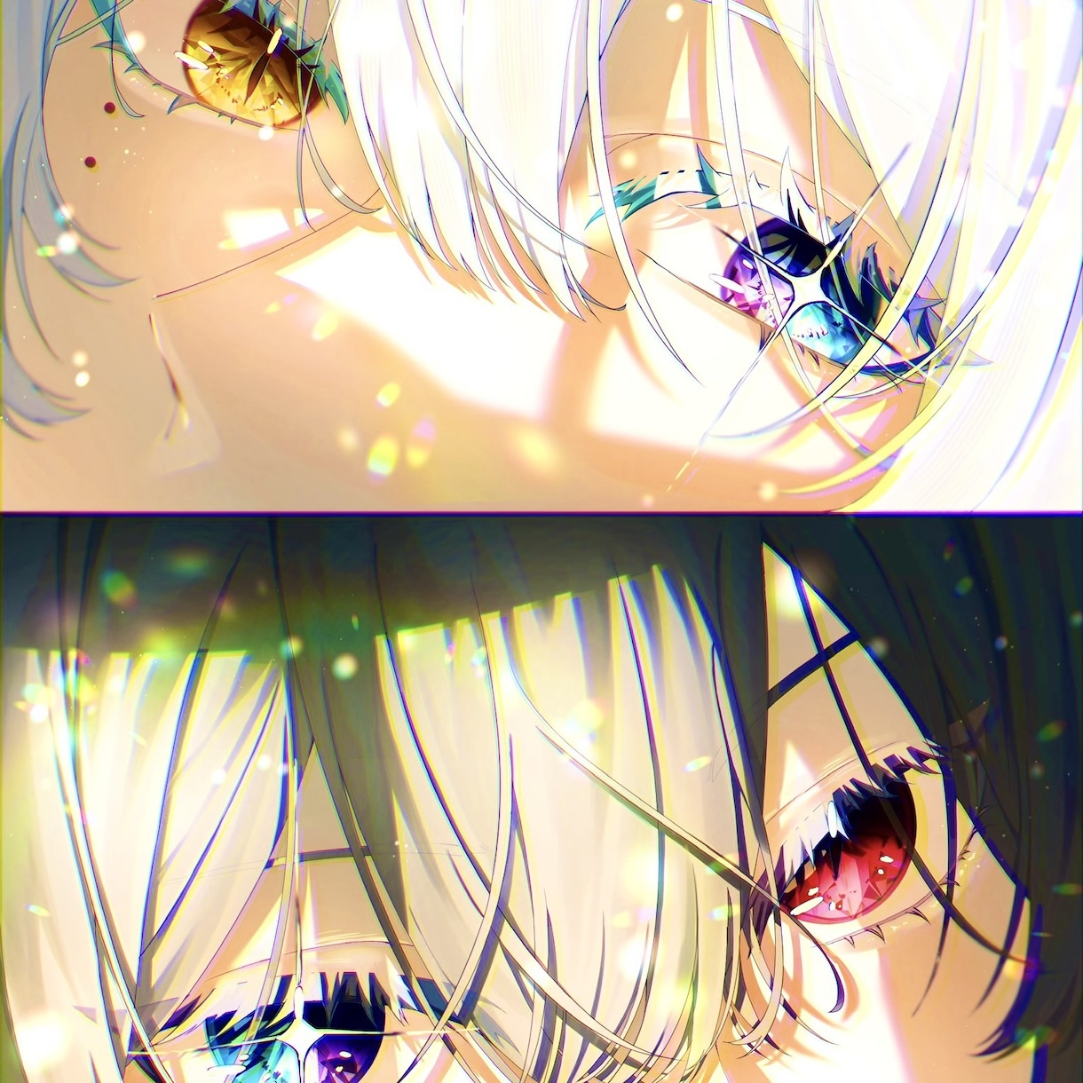 商用可】儚い瞳と温度感溢れる1枚絵描きます 心揺さぶる『儚さ』を形に、温度を感じるような1枚絵製作します イメージ8