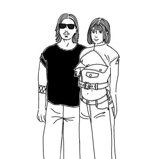 現役ファッションデザイナーが描きます あなただけのおしゃれな線画イラストをご提案いたします♪ イメージ10