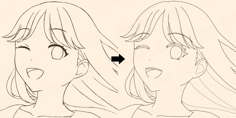 線画の作成・描き起こしします ラフやアナログイラストから線画を作成・線画の描き直し イメージ3