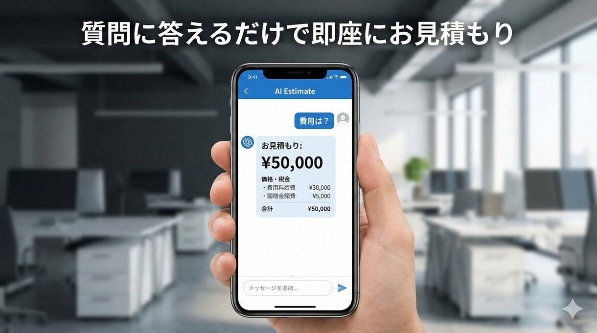 営業自動化！AI診断・見積もりツール作ります 維持費0円！AIが24時間自動で接客・見積もり イメージ4
