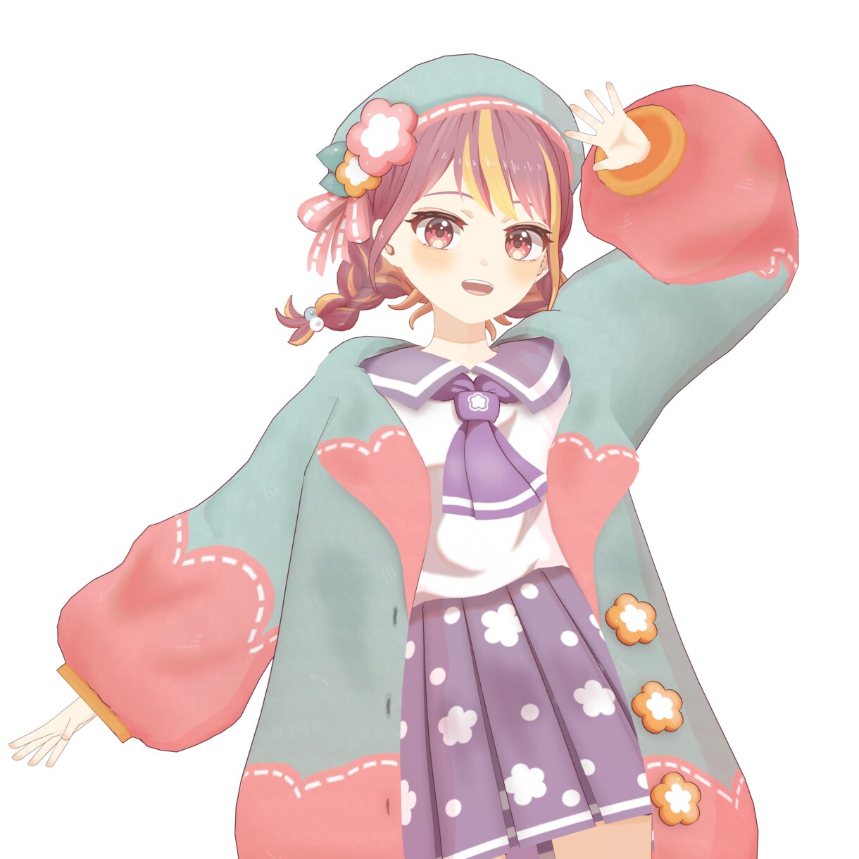 Vtuber様向け3Dモデル制作します セルフ受肉Vtuberがフルスクラッチで制作します！ イメージ8