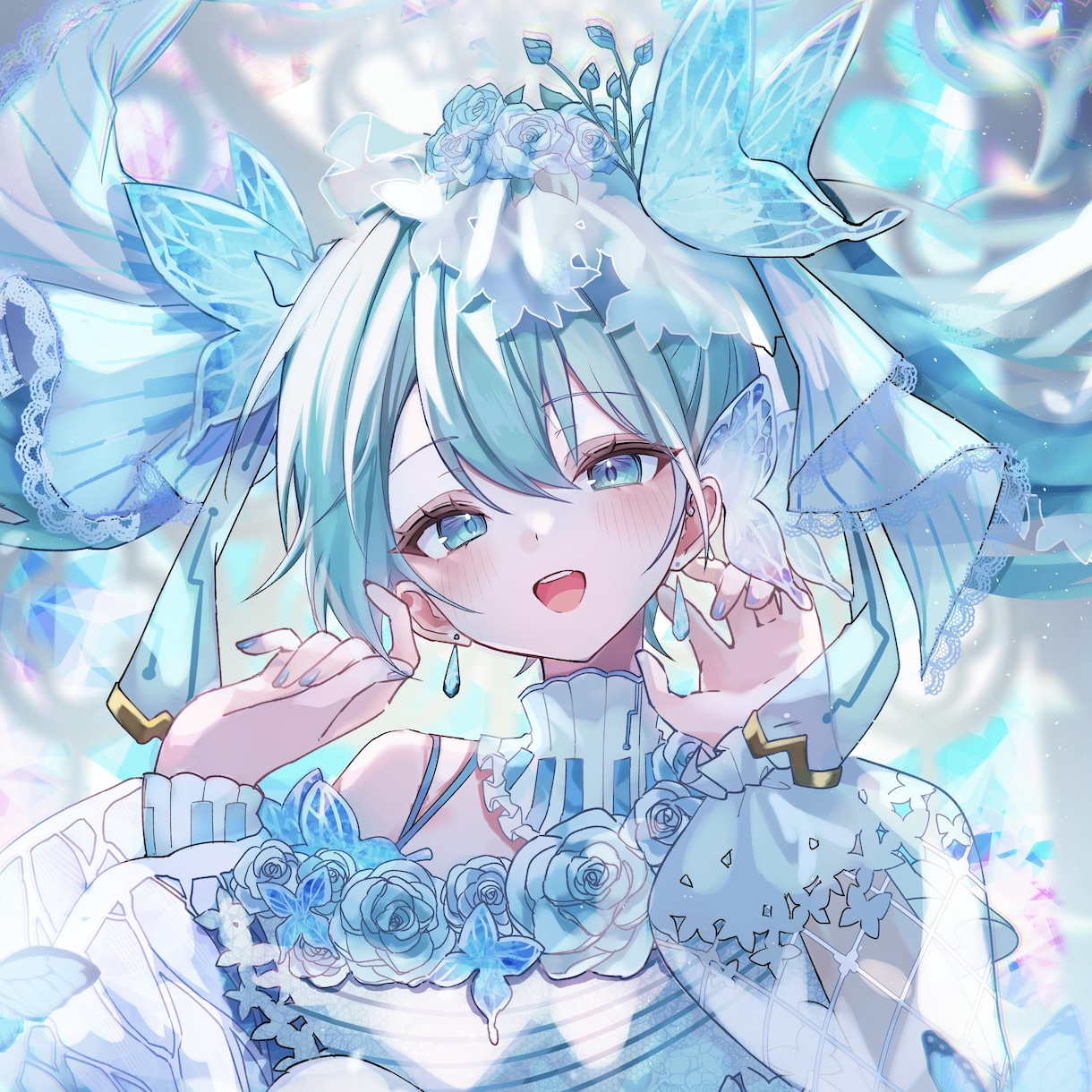 企業実績有◆キラキラ可愛いイラスト描きます 綺麗な色使いで可愛いデザインをお届けします！ イメージ1