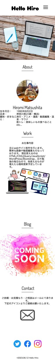 HTML/CSS　コーディングやります デザインデータから忠実にコーディング行います！ イメージ3